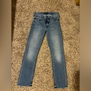 Mother Jeans The Mid Rise Dazzler Ankle